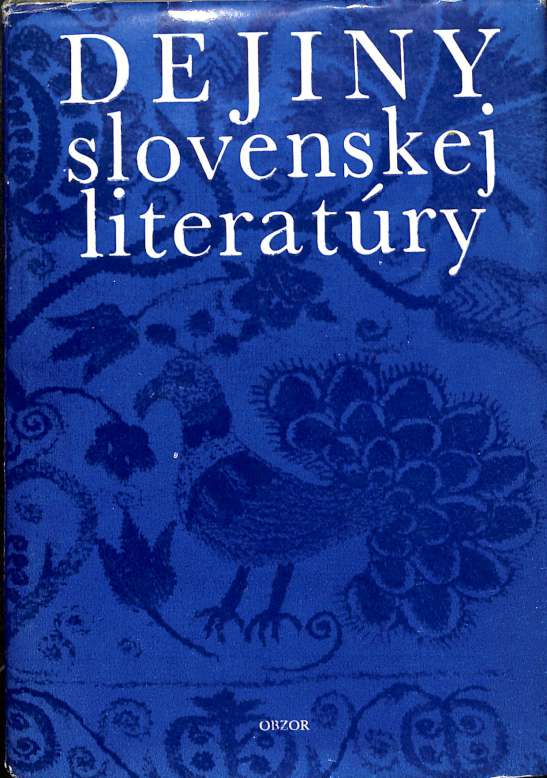 Dejiny slovenskej literatry