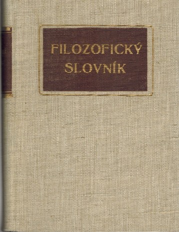 Filozofick slovnk (1956)
